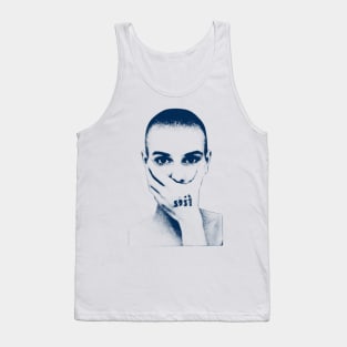 Sinead O'Connor - Blue Vintage Tank Top